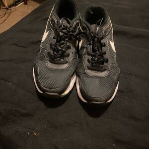 Nike Black and White Athletic Shoes